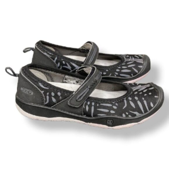 Keen Girl's‎ Moxie Mary Jane Black Ballet Flats - Picture 1 of 10